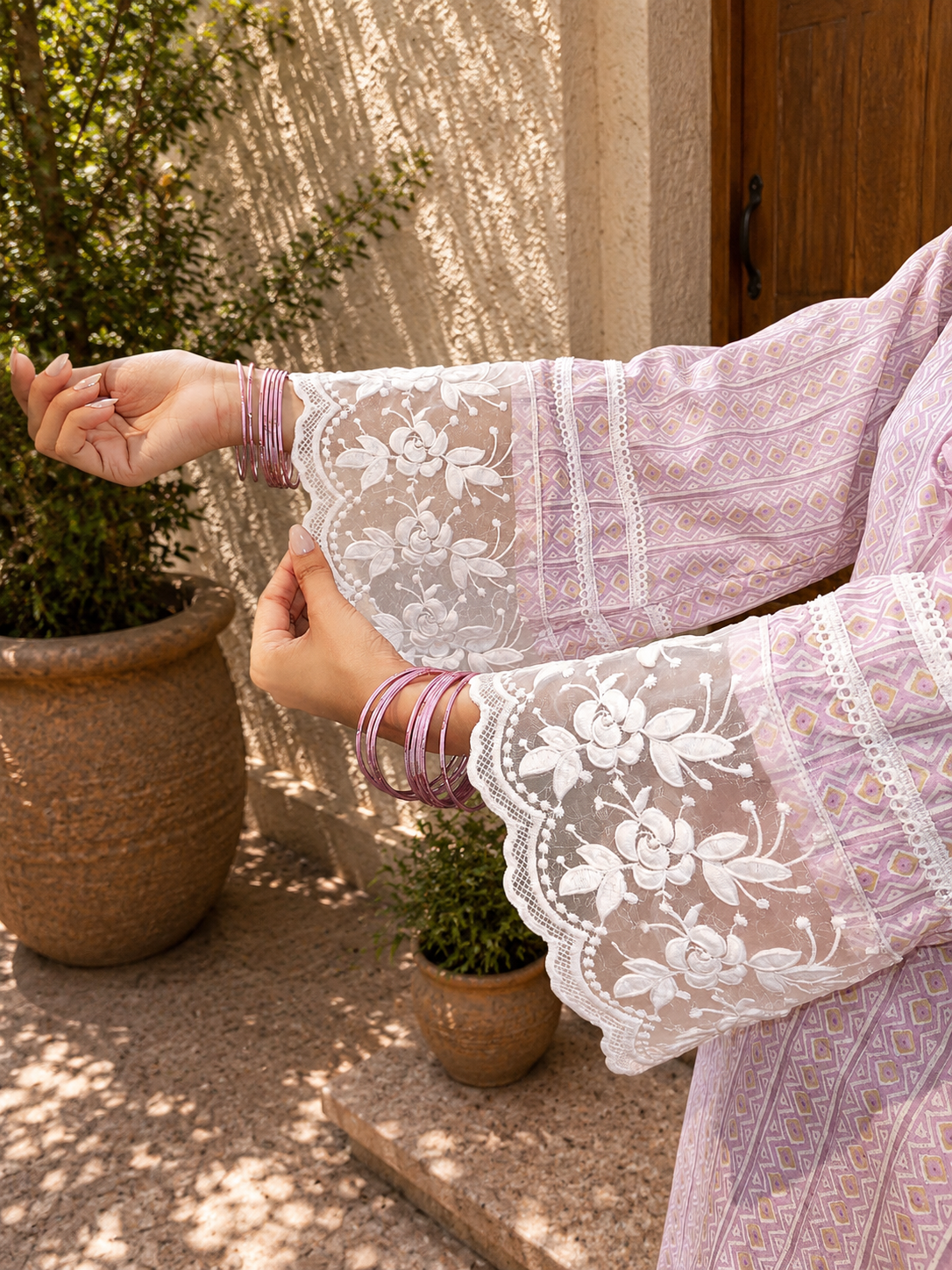 Lavender🌷 Farshi Salwar Suit