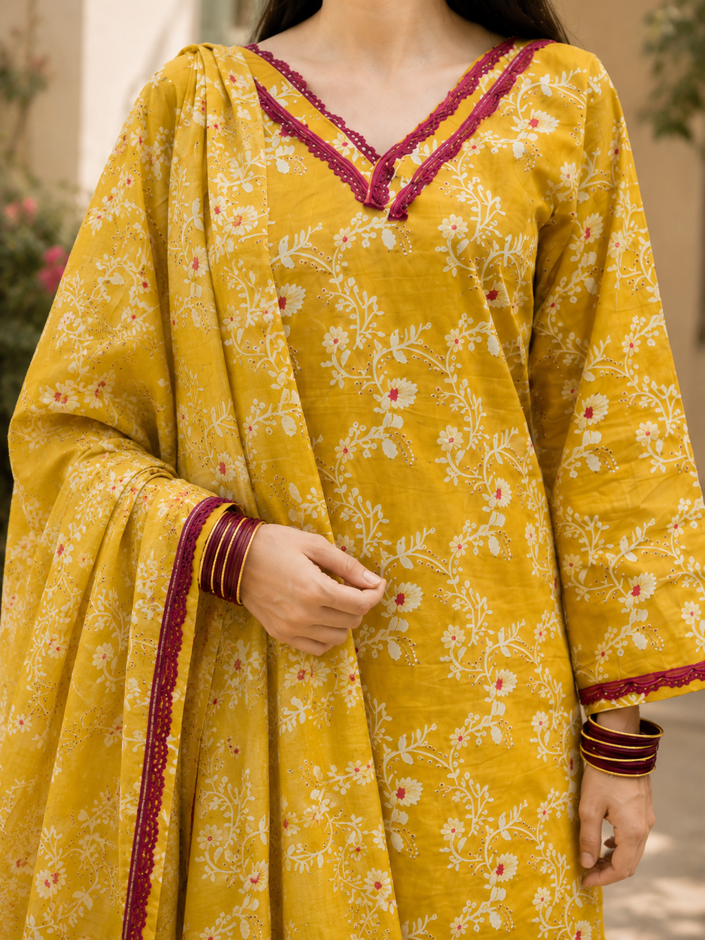 Mustard🌻 Farshi Salwar Suit